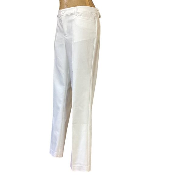 NWT Christopher & Banks Perfect Pant Shaped Fit Mid-Rise Trouser 10 Avg  293B - Picture 3 of 9